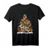 Huhn Weihnachten Deko Weihnachtsbaum Lustig Huhn T-Shirt – Perfekt für Tierliebhaber, Familie & Hühnerfans als Weihnachtsgeschenk