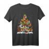 Huhn Weihnachten Deko Weihnachtsbaum Lustig Huhn T-Shirt – Perfekt für Tierliebhaber, Familie & Hühnerfans als Weihnachtsgeschenk