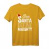 Dear Santa Define Naughty – Lustiges Weihnachts T-Shirt für Kinder und Erwachsene, Perfekt für Partys, Geschenke & Feiertagsdeko