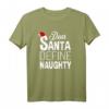 Dear Santa Define Naughty – Lustiges Weihnachts T-Shirt für Kinder und Erwachsene, Perfekt für Partys, Geschenke & Feiertagsdeko