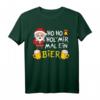 Weihnachten Ho Ho Hol mir mal ein Bier Santa mit Bier T-Shirt - Humorvolles Geschenk für Bierliebhaber und Partygänger