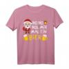 Weihnachten Ho Ho Hol mir mal ein Bier Santa mit Bier T-Shirt - Humorvolles Geschenk für Bierliebhaber und Partygänger
