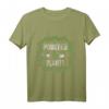 Powered By Plants Vegan T-Shirt - Umweltfreundliche Kleidung für Veganer, Vegetarier & Tierschützer als Geschenk zu Weihnachten, Earth Day & Geburtstag