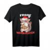 Anime Kawaii Katzengirlande Ramen Frohe Weihnachten T-Shirt - Süßes Weihnachtsoutfit für Männer, Frauen, Kinder & Otaku mit Katzen- und Ramen-Motiv