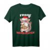 Anime Kawaii Katzengirlande Ramen Frohe Weihnachten T-Shirt - Süßes Weihnachtsoutfit für Männer, Frauen, Kinder & Otaku mit Katzen- und Ramen-Motiv