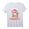 Anime Kawaii Katzengirlande Ramen Frohe Weihnachten T-Shirt - Süßes Weihnachtsoutfit für Männer, Frauen, Kinder & Otaku mit Katzen- und Ramen-Motiv