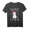 All I Want For Christmas Is A Unicorn - Lustiger Ugly Christmas Sweater & T-Shirt für Weihnachten & Geburtstag, Perfekt für Einhorn- und Weihnachtsfans