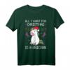 All I Want For Christmas Is A Unicorn - Lustiger Ugly Christmas Sweater & T-Shirt für Weihnachten & Geburtstag, Perfekt für Einhorn- und Weihnachtsfans