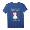 All I Want For Christmas Is A Unicorn - Lustiger Ugly Christmas Sweater & T-Shirt für Weihnachten & Geburtstag, Perfekt für Einhorn- und Weihnachtsfans