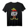 Cooler Elf Weihnachts T-Shirt – Lustiges Partnerlook & Geschenkidee für Weihnachten, Weihnachtsmann & Elfen Fans