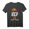 Cooler Elf Weihnachts T-Shirt – Lustiges Partnerlook & Geschenkidee für Weihnachten, Weihnachtsmann & Elfen Fans