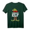 Cooler Elf Weihnachts T-Shirt – Lustiges Partnerlook & Geschenkidee für Weihnachten, Weihnachtsmann & Elfen Fans