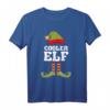 Cooler Elf Weihnachts T-Shirt – Lustiges Partnerlook & Geschenkidee für Weihnachten, Weihnachtsmann & Elfen Fans