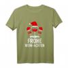 Lustiges Weihnachts T-Shirt mit Wein & Weihnachtsmütze – Familienoutfit für Weihnachten, Heiligabend & Wichteln
