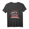 Lustiges Rentier Feuerwehr Feuerwehrauto Weihnachts-T-Shirt für Kinder – Humorvolles Weihnachtsgeschenk für Feuerwehrfans und Kinder