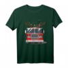 Lustiges Rentier Feuerwehr Feuerwehrauto Weihnachts-T-Shirt für Kinder – Humorvolles Weihnachtsgeschenk für Feuerwehrfans und Kinder