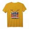 Lustiges Rentier Feuerwehr Feuerwehrauto Weihnachts-T-Shirt für Kinder – Humorvolles Weihnachtsgeschenk für Feuerwehrfans und Kinder