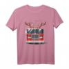 Lustiges Rentier Feuerwehr Feuerwehrauto Weihnachts-T-Shirt für Kinder – Humorvolles Weihnachtsgeschenk für Feuerwehrfans und Kinder