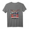 Lustiges Rentier Feuerwehr Feuerwehrauto Weihnachts-T-Shirt für Kinder – Humorvolles Weihnachtsgeschenk für Feuerwehrfans und Kinder