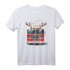 Lustiges Rentier Feuerwehr Feuerwehrauto Weihnachts-T-Shirt für Kinder – Humorvolles Weihnachtsgeschenk für Feuerwehrfans und Kinder