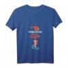 Damen Weihnachts T-Shirt mit Prinzessin Elfe und V-Ausschnitt – Festliches Elfen-Design für Weihnachtsfeiern, Weihnachtsmarkt & Familienfest