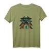 Ancient Astronaut Theorie Geschenk für Präastronautiker - T-Shirt mit Außerirdischem und Pyramiden-Motiv für Weihnachten & Geburtstag