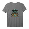Ancient Astronaut Theorie Geschenk für Präastronautiker - T-Shirt mit Außerirdischem und Pyramiden-Motiv für Weihnachten & Geburtstag