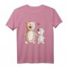 Bärige Freundschaft T-Shirt mit Tiermotiv – Lustiges Cartoon Design für Kinder, Teens & Erwachsene, Perfektes Geschenk für Tierliebhaber
