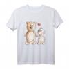 Bärige Freundschaft T-Shirt mit Tiermotiv – Lustiges Cartoon Design für Kinder, Teens & Erwachsene, Perfektes Geschenk für Tierliebhaber