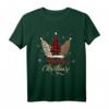Frohe Weihnachten 2023 Xmas Tree Leopard Geschenk T-Shirt – Festliches Damen-Shirt mit Weihnachtsbaum und Leopardenmuster, ideales Weihnachtsgeschenk