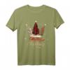 Frohe Weihnachten 2023 Xmas Tree Leopard Geschenk T-Shirt – Festliches Damen-Shirt mit Weihnachtsbaum und Leopardenmuster, ideales Weihnachtsgeschenk