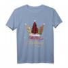 Frohe Weihnachten 2023 Xmas Tree Leopard Geschenk T-Shirt – Festliches Damen-Shirt mit Weihnachtsbaum und Leopardenmuster, ideales Weihnachtsgeschenk