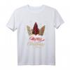 Frohe Weihnachten 2023 Xmas Tree Leopard Geschenk T-Shirt – Festliches Damen-Shirt mit Weihnachtsbaum und Leopardenmuster, ideales Weihnachtsgeschenk