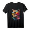 Lustiges Katzen T-Shirt mit Sonnenbrille – Perfekte Geschenkidee für Katzenfans und Tierliebhaber zum Geburtstag oder Weihnachten