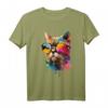 Lustiges Katzen T-Shirt mit Sonnenbrille – Perfekte Geschenkidee für Katzenfans und Tierliebhaber zum Geburtstag oder Weihnachten