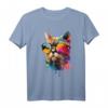Lustiges Katzen T-Shirt mit Sonnenbrille – Perfekte Geschenkidee für Katzenfans und Tierliebhaber zum Geburtstag oder Weihnachten