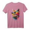 Lustiges Katzen T-Shirt mit Sonnenbrille – Perfekte Geschenkidee für Katzenfans und Tierliebhaber zum Geburtstag oder Weihnachten