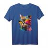 Lustiges Katzen T-Shirt mit Sonnenbrille – Perfekte Geschenkidee für Katzenfans und Tierliebhaber zum Geburtstag oder Weihnachten