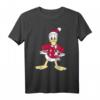HapDeer Mickey And Friends Weihnachten Donald Duck Santa Hat T-Shirt - Offiziell lizenzierte Disney Festtagskleidung