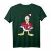 HapDeer Mickey And Friends Weihnachten Donald Duck Santa Hat T-Shirt - Offiziell lizenzierte Disney Festtagskleidung