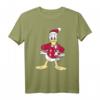 HapDeer Mickey And Friends Weihnachten Donald Duck Santa Hat T-Shirt - Offiziell lizenzierte Disney Festtagskleidung