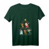 Dabbing Weihnachtsmann Elf Santa Rentier Xmas Weihnachts T-Shirt mit V-Ausschnitt – Lustiges Festtagsoutfit für die ganze Familie & Weihnachtsfeiern