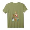 Dabbing Weihnachtsmann Elf Santa Rentier Xmas Weihnachts T-Shirt mit V-Ausschnitt – Lustiges Festtagsoutfit für die ganze Familie & Weihnachtsfeiern