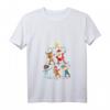 Dabbing Weihnachtsmann Elf Santa Rentier Xmas Weihnachts T-Shirt mit V-Ausschnitt – Lustiges Festtagsoutfit für die ganze Familie & Weihnachtsfeiern