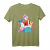 HapDeer Daisy Duck in Santa Outfit Holiday T-Shirt - Disney Fan Geschenk für Männer, Frauen, Jungen & Mädchen