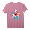 HapDeer Daisy Duck in Santa Outfit Holiday T-Shirt - Disney Fan Geschenk für Männer, Frauen, Jungen & Mädchen