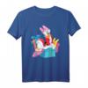 HapDeer Daisy Duck in Santa Outfit Holiday T-Shirt - Disney Fan Geschenk für Männer, Frauen, Jungen & Mädchen