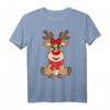 Rentier roter Nase Weihnachts-Pullover für Mädchen, Damen & Herren – Niedliches Festtags-Shirt für die ganze Familie