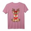 Rentier roter Nase Weihnachts-Pullover für Mädchen, Damen & Herren – Niedliches Festtags-Shirt für die ganze Familie