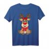 Rentier roter Nase Weihnachts-Pullover für Mädchen, Damen & Herren – Niedliches Festtags-Shirt für die ganze Familie